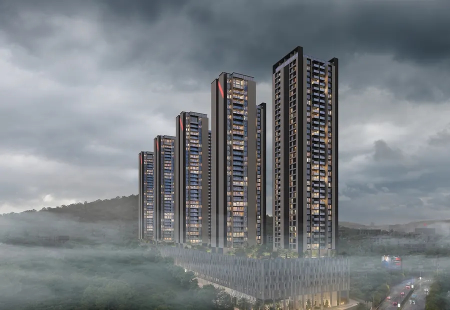 ANP Privado Baner — nine towers on Pan Card Club Road, Baner, Pune